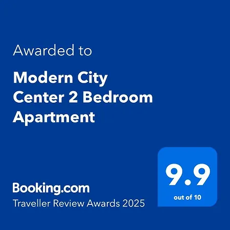 아파트 Modern Center 2 Bedroom